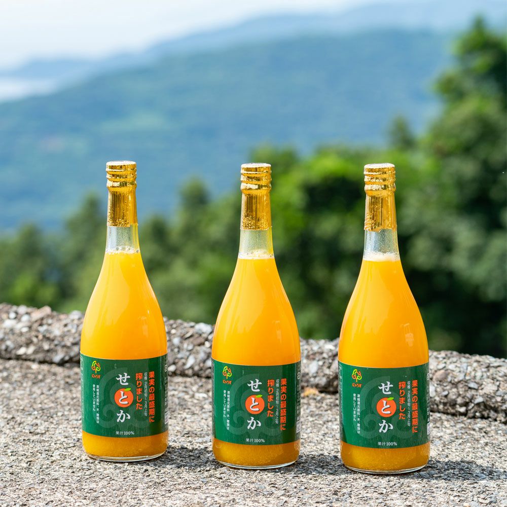 せとかジュース3本(720ml) | みかん産直 南の果樹園ニュウズ